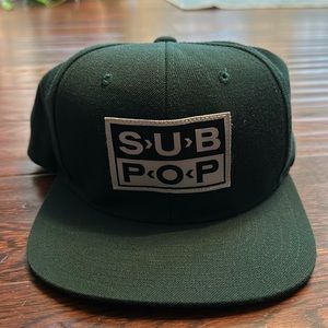 Sub Pop Logo Hat in green